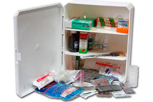 Медицинские изделия для комплектации аптечки первой помощи. Производственная и домашняя аптечка
