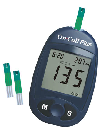 Система контроля уровня глюкозы в крови On Call Plus